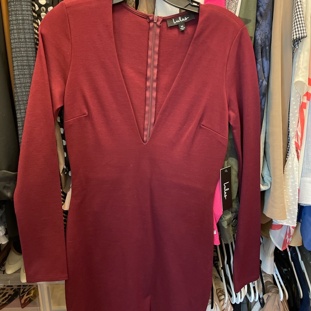 Brand New lulus long sleeve dress